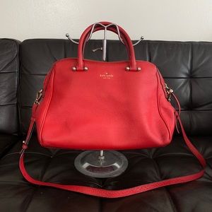 Kate Spade red crossbody bag